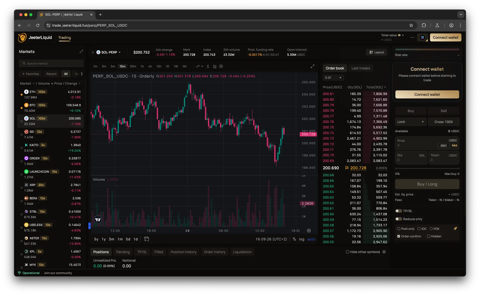 JL Exchange Screenshot